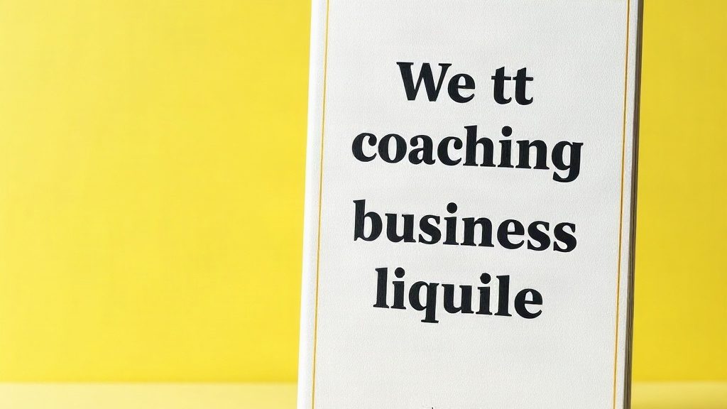The Ultimate Guide to Coaching Business Definition and Success