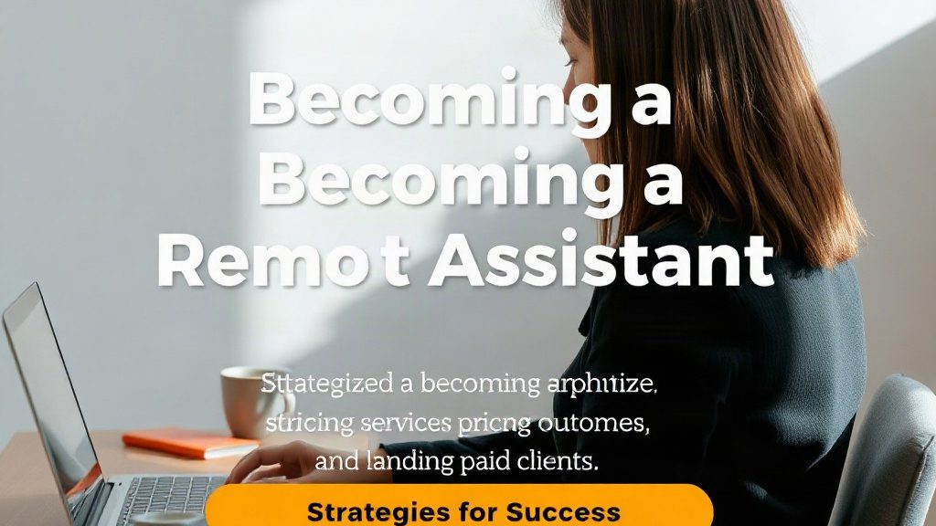 Guide to Becoming a Remote Assistant: Strategies for Success