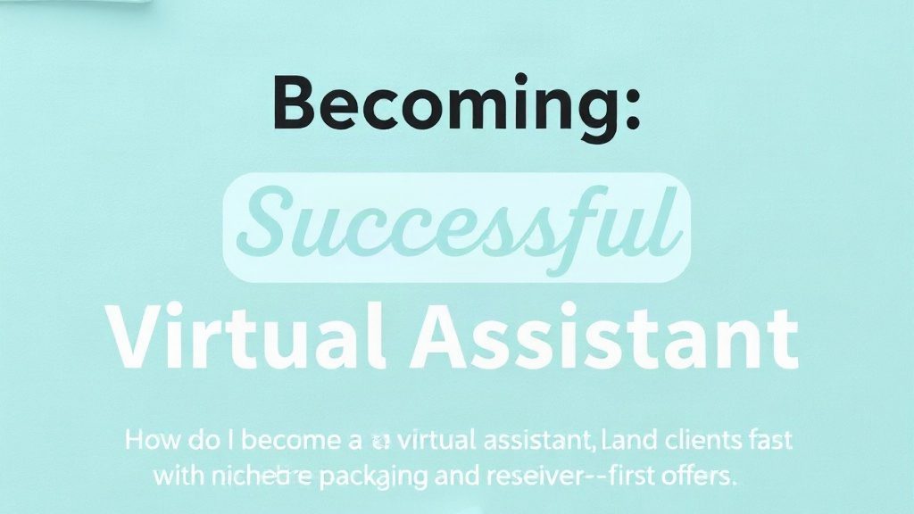 Guide to Becoming a Successful Virtual Assistant