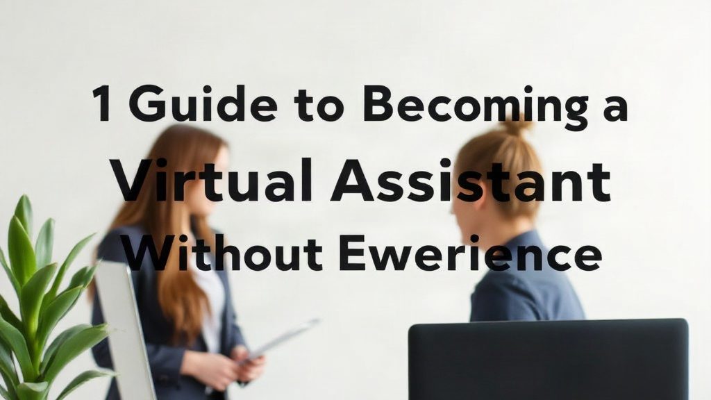 Guide to Becoming a Virtual Assistant Without Experience