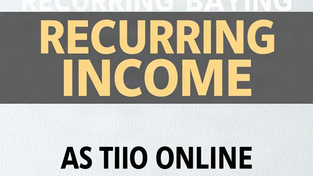 Guide to Building Recurring Income as an Online Assistant