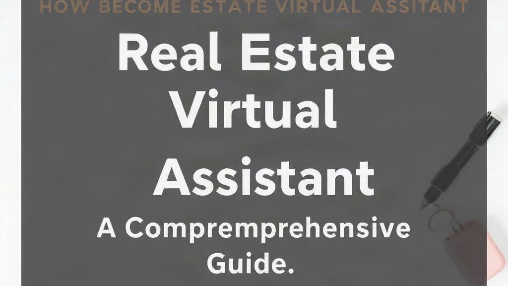 Becoming a Real Estate Virtual Assistant: A Comprehensive Guide