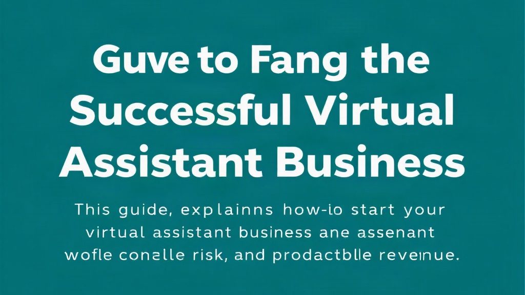 Guide to Launching a Successful Virtual Assistant Business