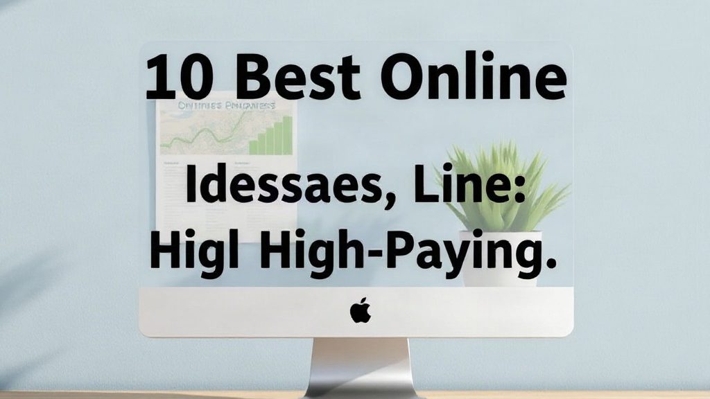 10 Best Online Business Ideas To Land High-Paying Clients