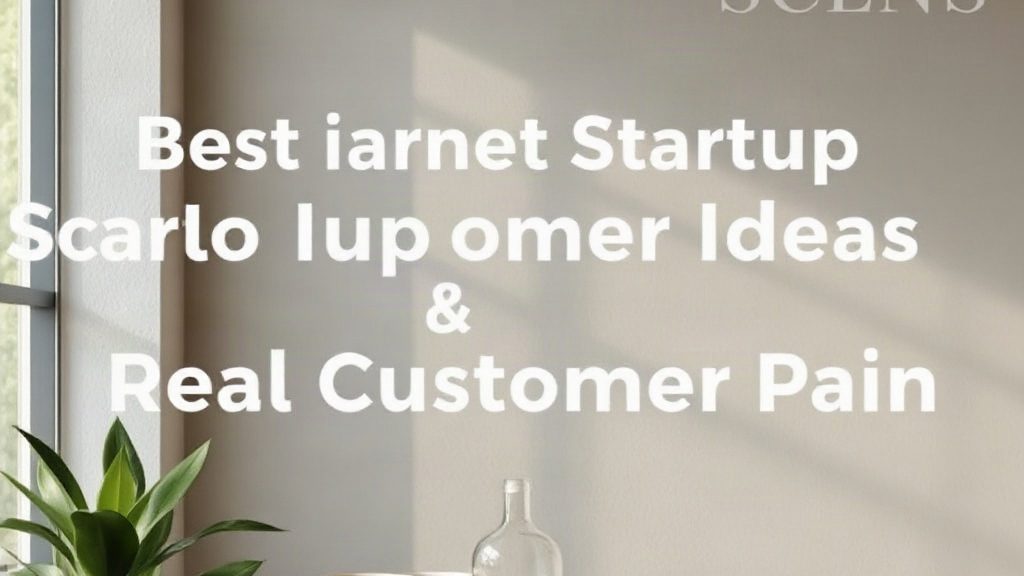 Best Internet Startup Ideas For Solving Real Customer Pain