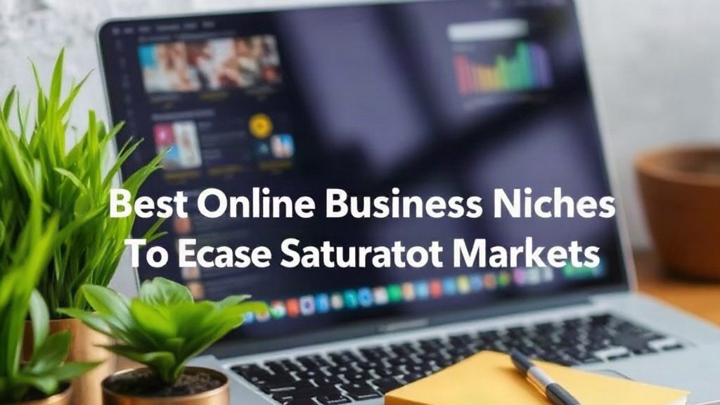 Best Online Business Niches To Escape Saturated Markets