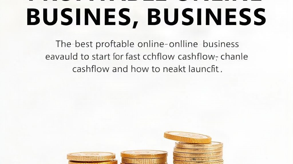 Guide to Launching a Profitable Online Business for Fast Cashflow