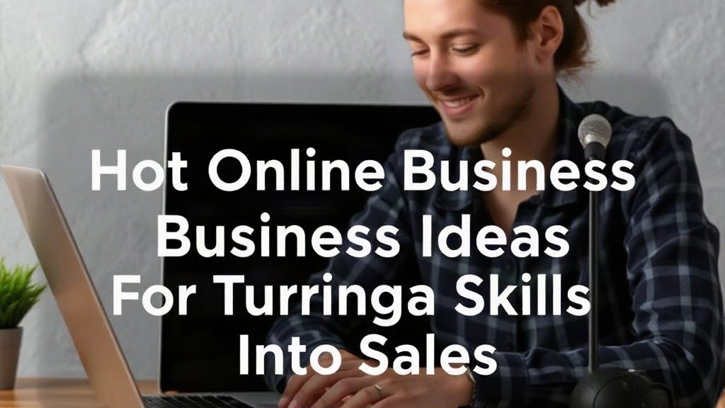 Hot Online Business Ideas For Turning Skills Into Sales