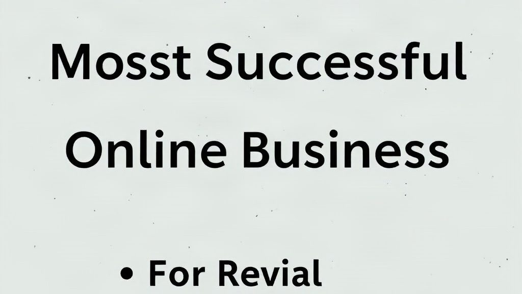 Most Successful Online Business Ideas For Reliable Freedom