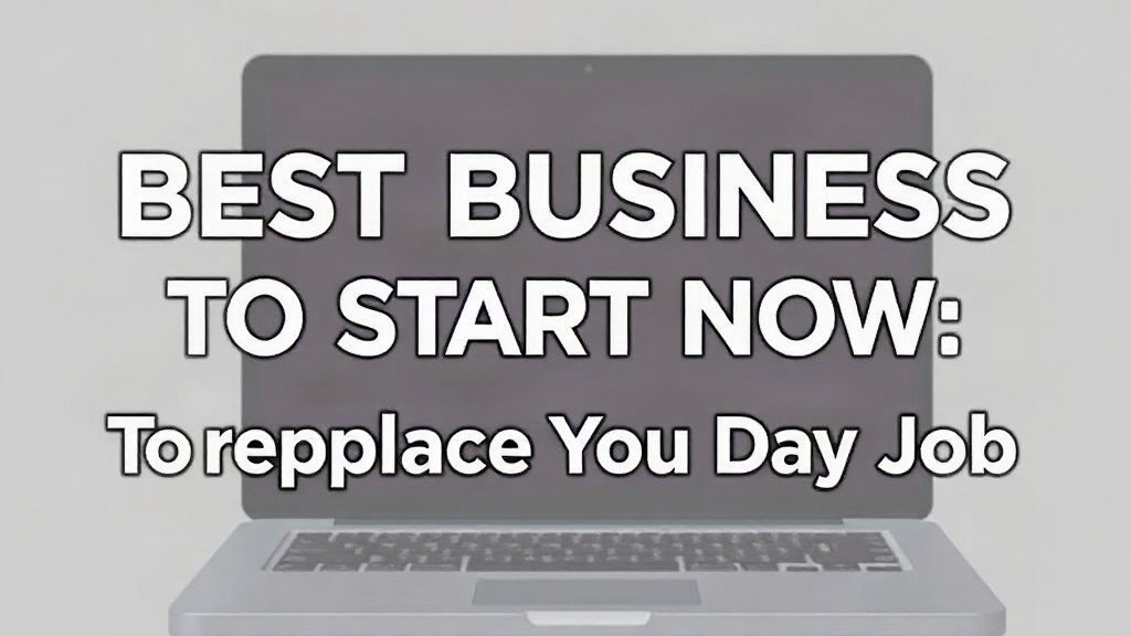 Best Online Business To Start Now To Replace Your Day Job