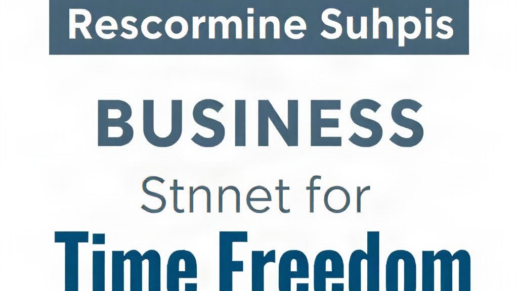The Ultimate Guide to Starting a Profitable Online Small Business for Time Freedom