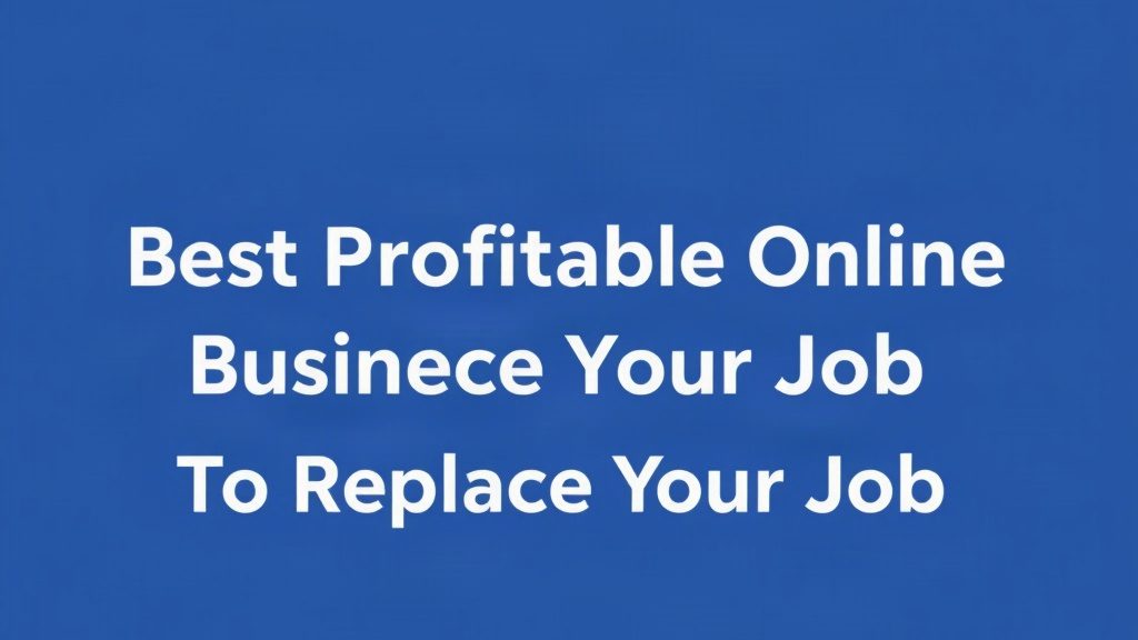 Best Profitable Online Business Ideas To Replace Your Job